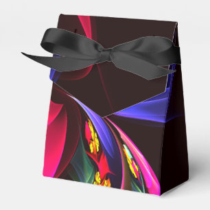 Modernes, farbenfrohes Abstraktes Kunstmuster #06 Geschenkschachtel