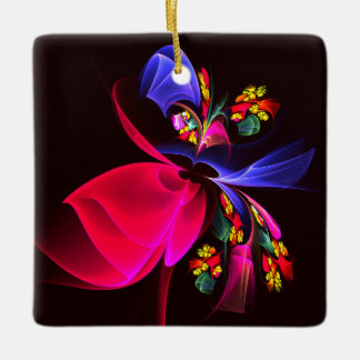 Modernes, farbenfrohes Abstraktes Kunstmuster #06 Keramikornament