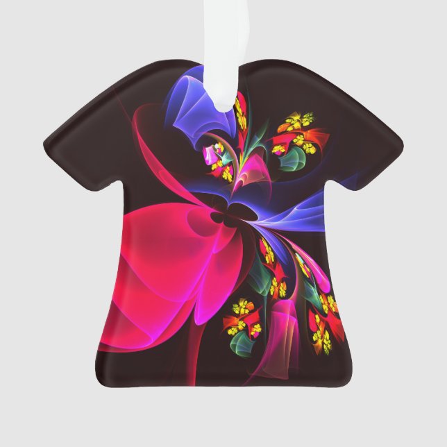 Modernes, farbenfrohes Abstraktes Kunstmuster #06 Ornament (Vorderseite)