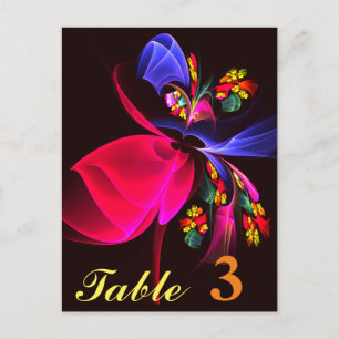 Modernes, farbenfrohes Abstraktes Kunstmuster #06 Postkarte