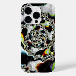Modernes, farbenfrohes psychedelisches Spiral-Frak Case-Mate iPhone 14 Pro Hülle