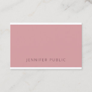 Modernes Farbharmonie-Design-Schablonen-Chic Visitenkarte