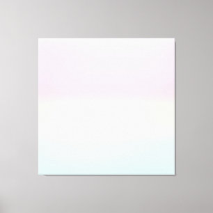 Modernes farbiges Gefälle Wasserfarbe Regenbogen Leinwanddruck