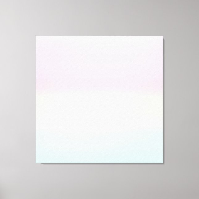 Modernes farbiges Gefälle Wasserfarbe Regenbogen Leinwanddruck (Vorderseite)