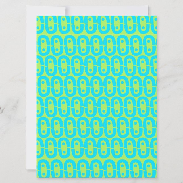 modernes farbiges Muster (Vorderseite)