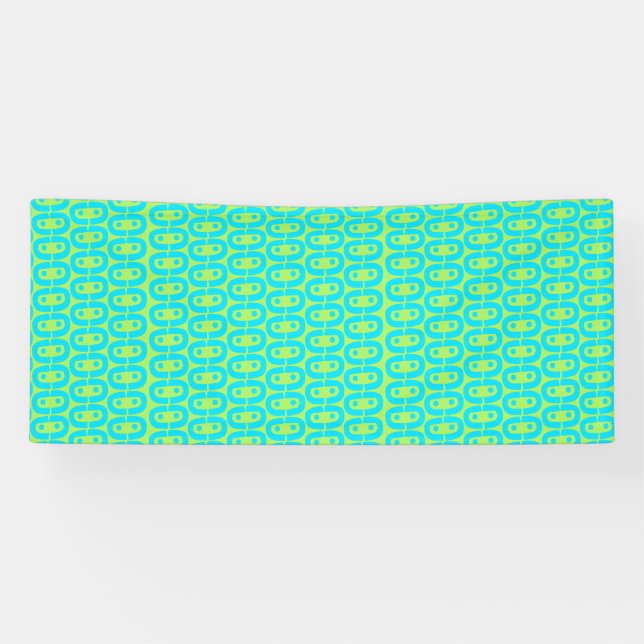 modernes farbiges Muster Banner (Horizontal)