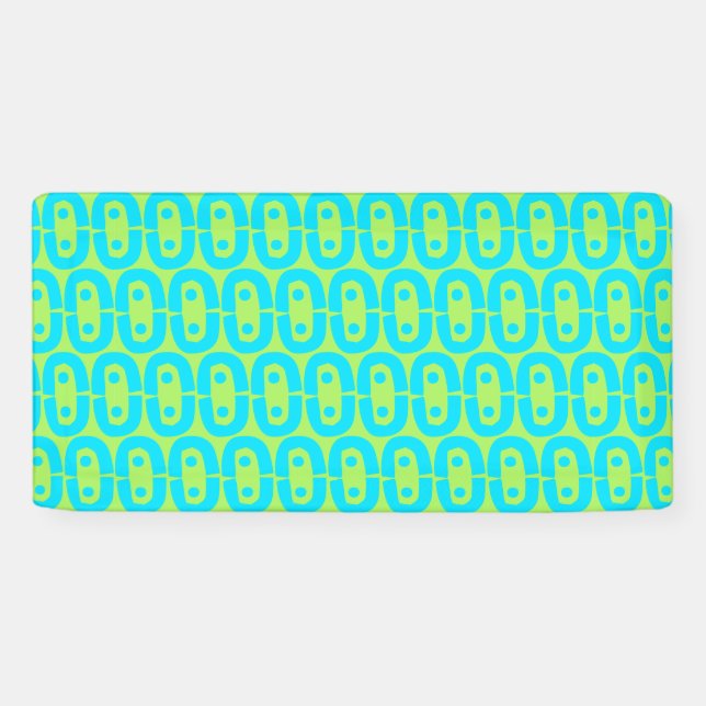 modernes farbiges Muster Banner (Horizontal)