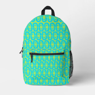modernes farbiges Muster Bedruckter Rucksack