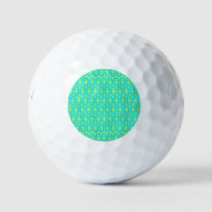 modernes farbiges Muster Golfball