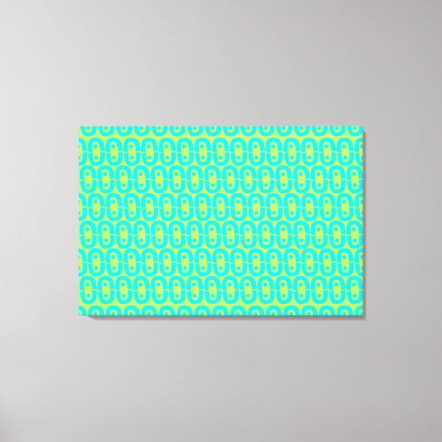 modernes farbiges Muster Leinwanddruck (Vorderseite)