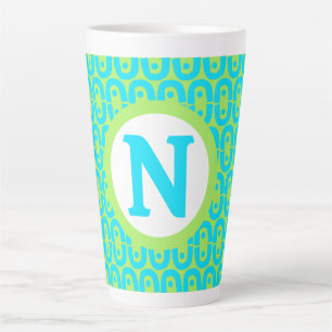 modernes farbiges Muster Milchtasse