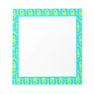 modernes farbiges Muster Notizblock