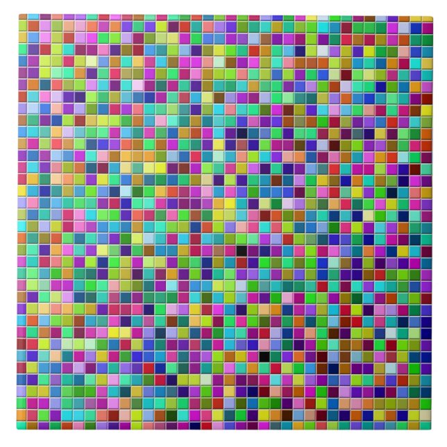 Modernes, feines Drucken mit mehr Farbe Fliese (Vorderseite)