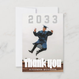 Modernes, feines Skript Minimalistisch GRAD Danke  Einladung