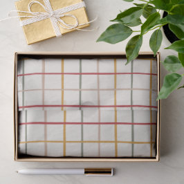 Modernes festliches, farbiges Gitter Seidenpapier