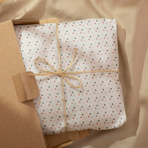 Modernes festliches, pastelfarbenes Weihnachtsbaum Geschenkpapier