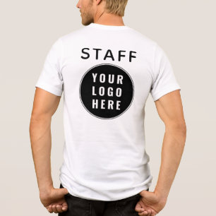 Modernes Firmenlogo Mitarbeiter Personal angepasst Tri-Blend Shirt