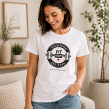 Modernes Fit-Mom-Muttertags-T-Shirt-Geschenk