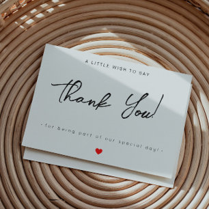 Modernes Flat Business dank Karte