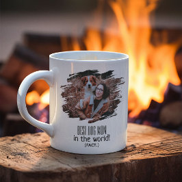 Modernes Foto Best Dog Mama (Fakt) | PERSONALISIER Kaffeetasse
