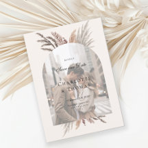 Modernes Foto Boho Pampasgras