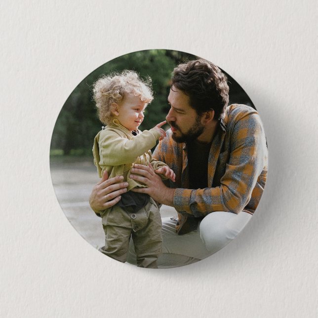 Modernes Foto Button (Vorderseite)