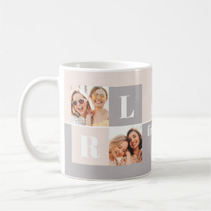 Modernes Foto der besten Freunde Kaffeetasse