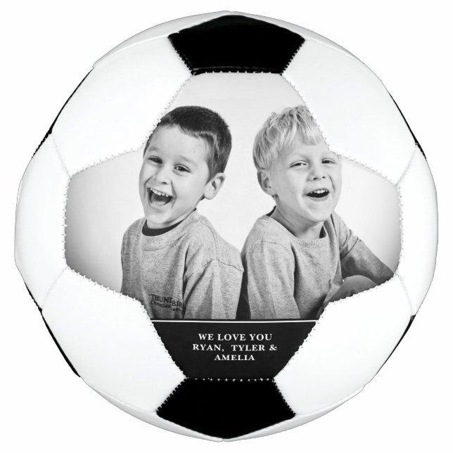 Modernes Foto des Vaters Fußball (Vorderseite)