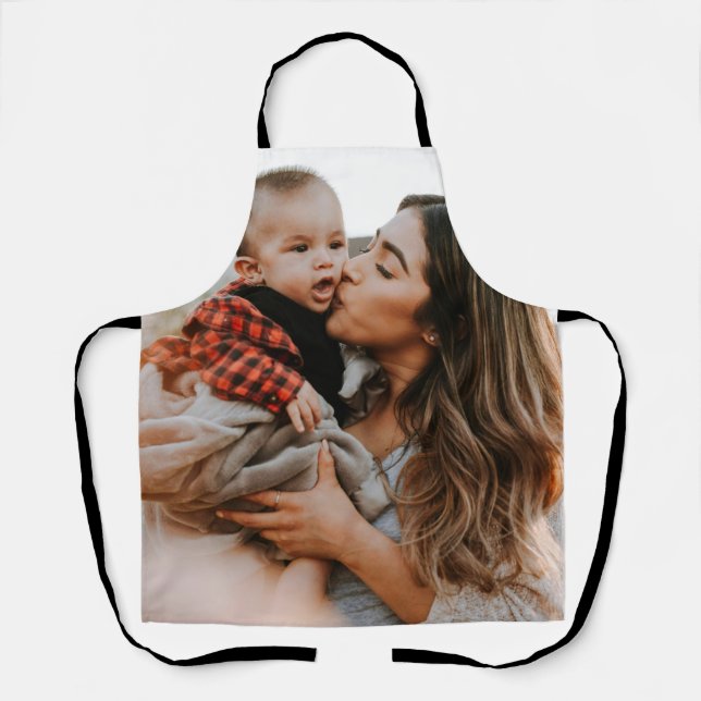 Modernes Foto einfach Schürze (Vorderseite)