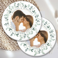 Modernes Foto Eukalyptus Personalisiert Wedding