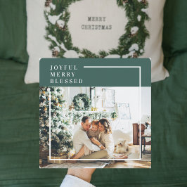 Modernes Foto | Freude gesegnet | Grün