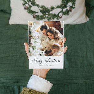 Modernes Foto   Frohe Weihnachten