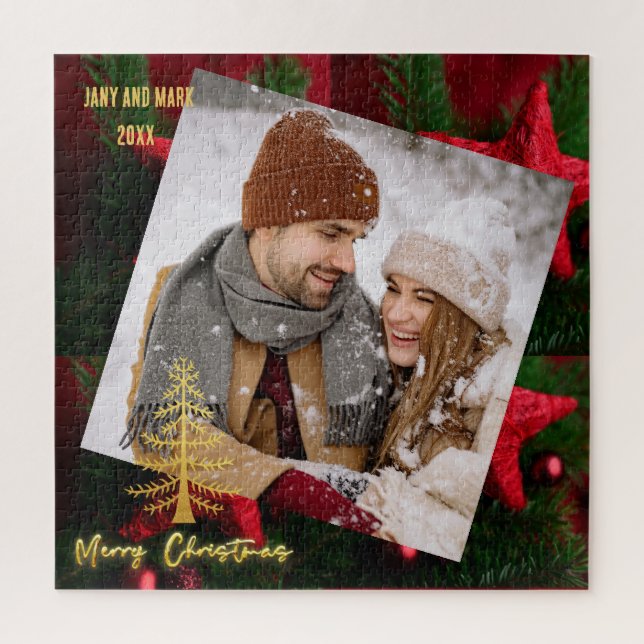 Modernes Foto für den traditionellen Urlaub Puzzle (Vertikal)