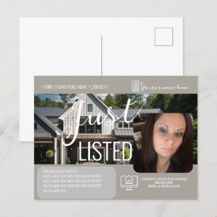 Modernes Foto für den Verkauf von Zuhause C Postkarte