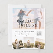 Modernes FOTO für Hochzeitsfeiern - QR