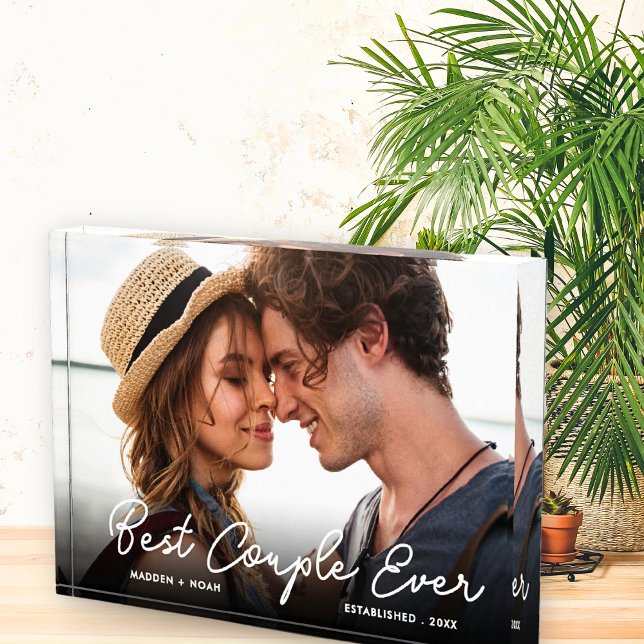 Modernes Foto für Paare Liebe Bestes Paar je Scrip (Von Creator hochgeladen)