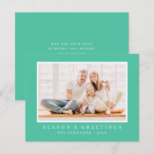 Modernes Foto für Weihnachten