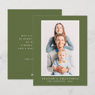 Modernes Foto für Weihnachten