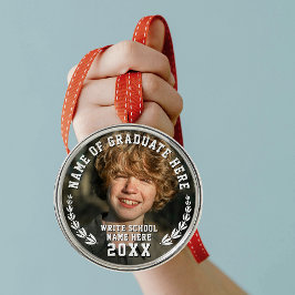 Modernes Foto Grand Wreath in der Schule Fett Typo Ornament Aus Metall