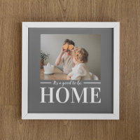 Modernes Foto grau Es ist gut, Zuhause-Quote Gesch