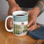 Modernes Foto Grüne Familie Liebliches Geschenk Kaffeetasse<br><div class="desc">Die Einführung der modernen Foto Grün Familie lieblich Geschenk! Dieses Geschenk ist ein perfekter Weg, um die Liebe und Bindung innerhalb einer Familie festzuhalten und zu feiern, und gleichzeitig eine Touch von Eleganz und Modernität zu jeder Wohngestaltung hinzuzufügen.Das Modern Foto Green Family Schönes Geschenk ist nicht nur ein wunderschönes Dekorationsstück,...</div>