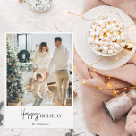 Modernes Foto | Happy Holiday<br><div class="desc">Modernes Foto | Happy Holiday</div>