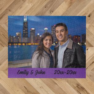 Modernes Foto Jigsaw Puzzle zum Jahrestag