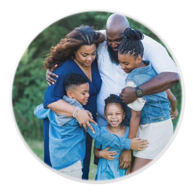 Modernes Foto Keramikknauf (Vorderseite)