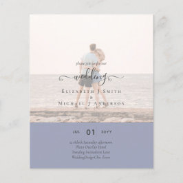 Modernes FOTO-OVERLAY Flyer