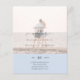 Modernes FOTO-OVERLAY Flyer