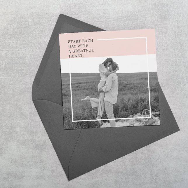 Modernes Foto Pastel Pink Familie Liebliches Gesch Magnetkarte (Von Creator hochgeladen)