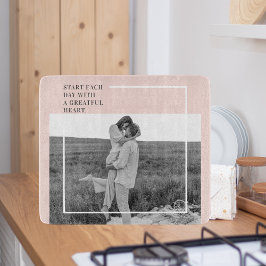 Modernes Foto Pastel Pink Familie Liebliches Gesch Schneidebrett