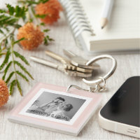 Modernes Foto Pastell Pink Einfaches Geschenk