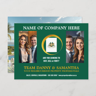 Modernes Foto Postkarte